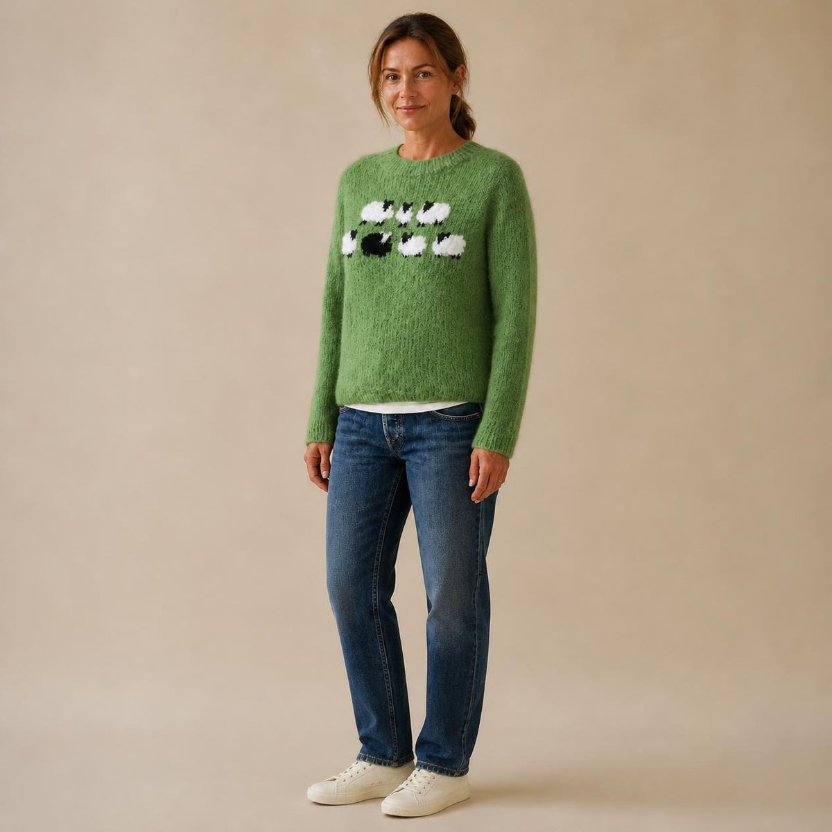Knitted Sheep Sweater