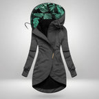 Long Hooded Quilted Winter Coat