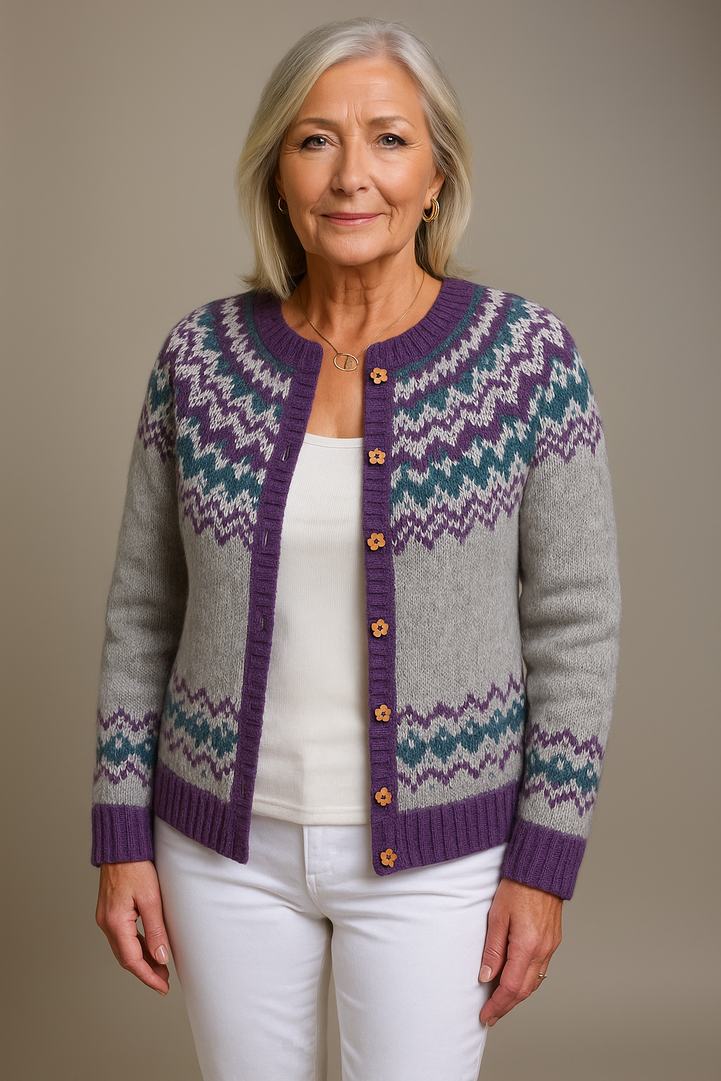 Vintage Icelandic Cardigan