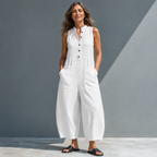Elegant Sleeveless Jumpsuit