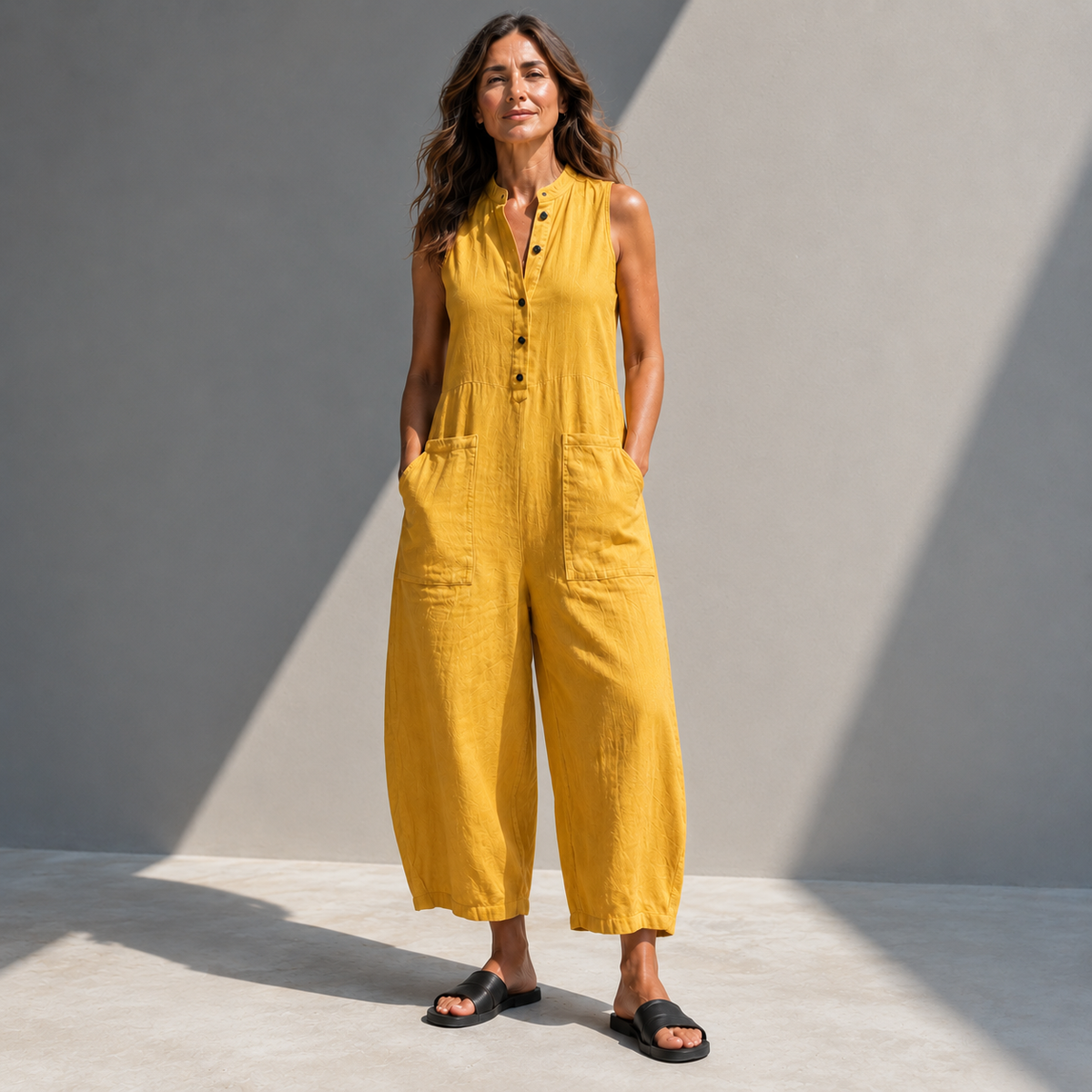 Elegant Sleeveless Jumpsuit