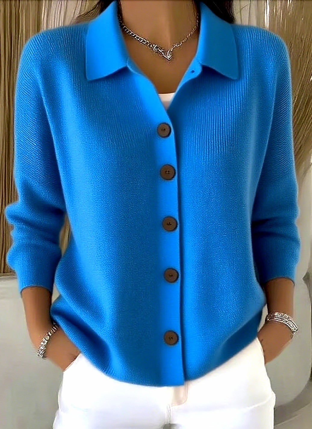 Omfi | Button-Up Knit