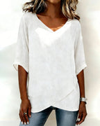 Amèlie | Top Irregular with V-Neck