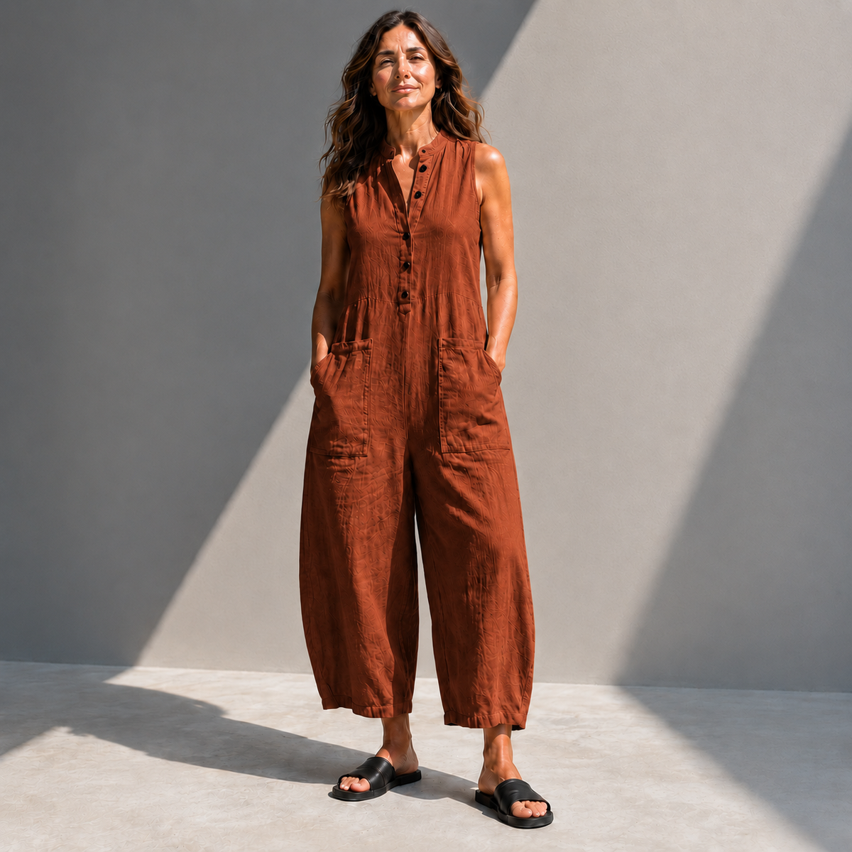 Elegant Sleeveless Jumpsuit