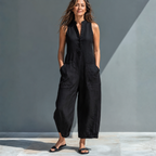 Elegant Sleeveless Jumpsuit