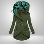 Long Hooded Quilted Winter Coat
