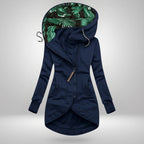 Long Hooded Quilted Winter Coat