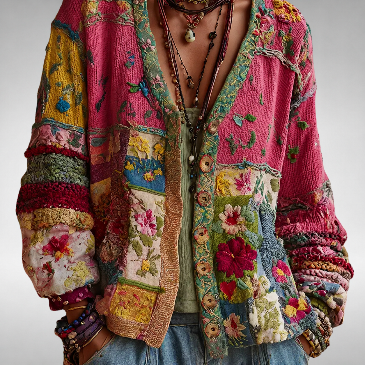 Milla™ Boho Knit Jacket