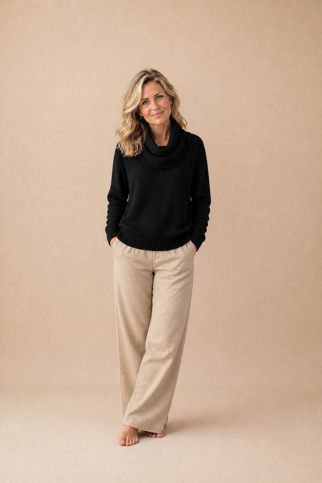 Soft Cowl Neck Jumper