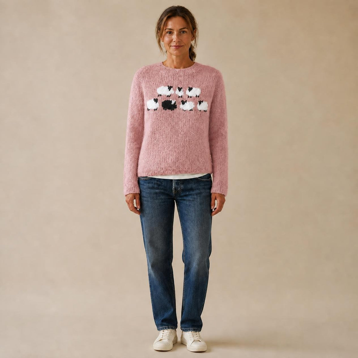 Knitted Sheep Sweater