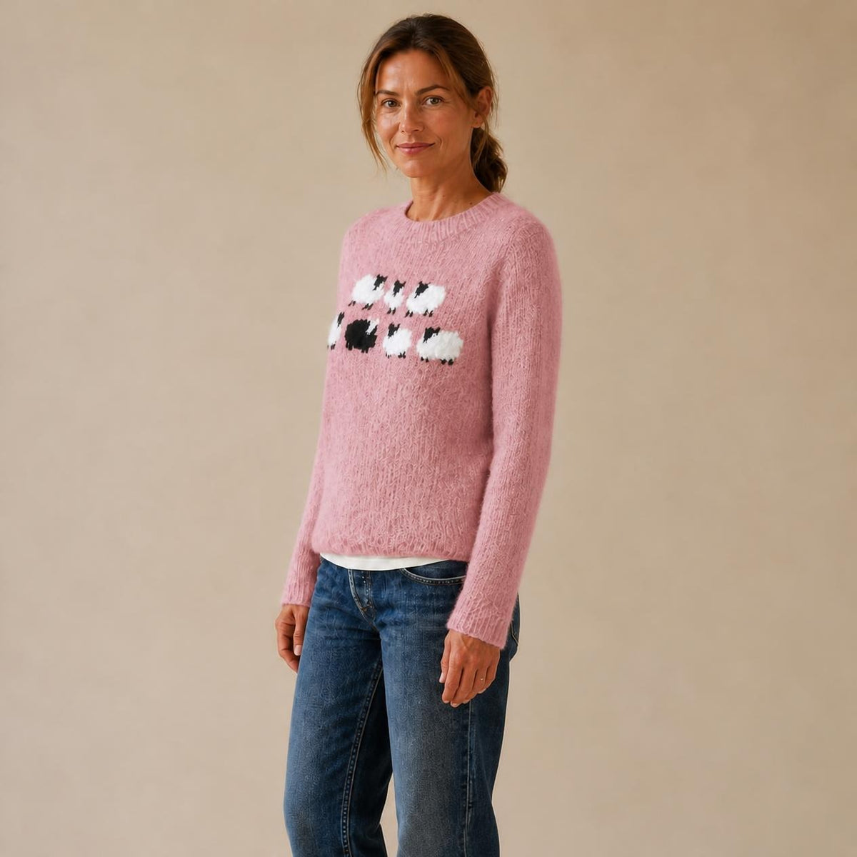 Knitted Sheep Sweater