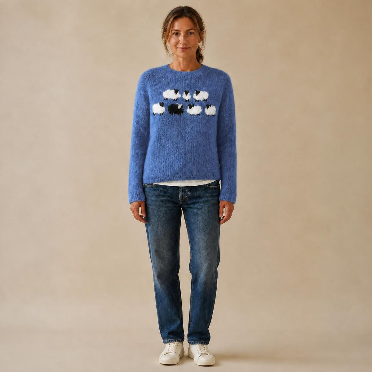 Knitted Sheep Sweater
