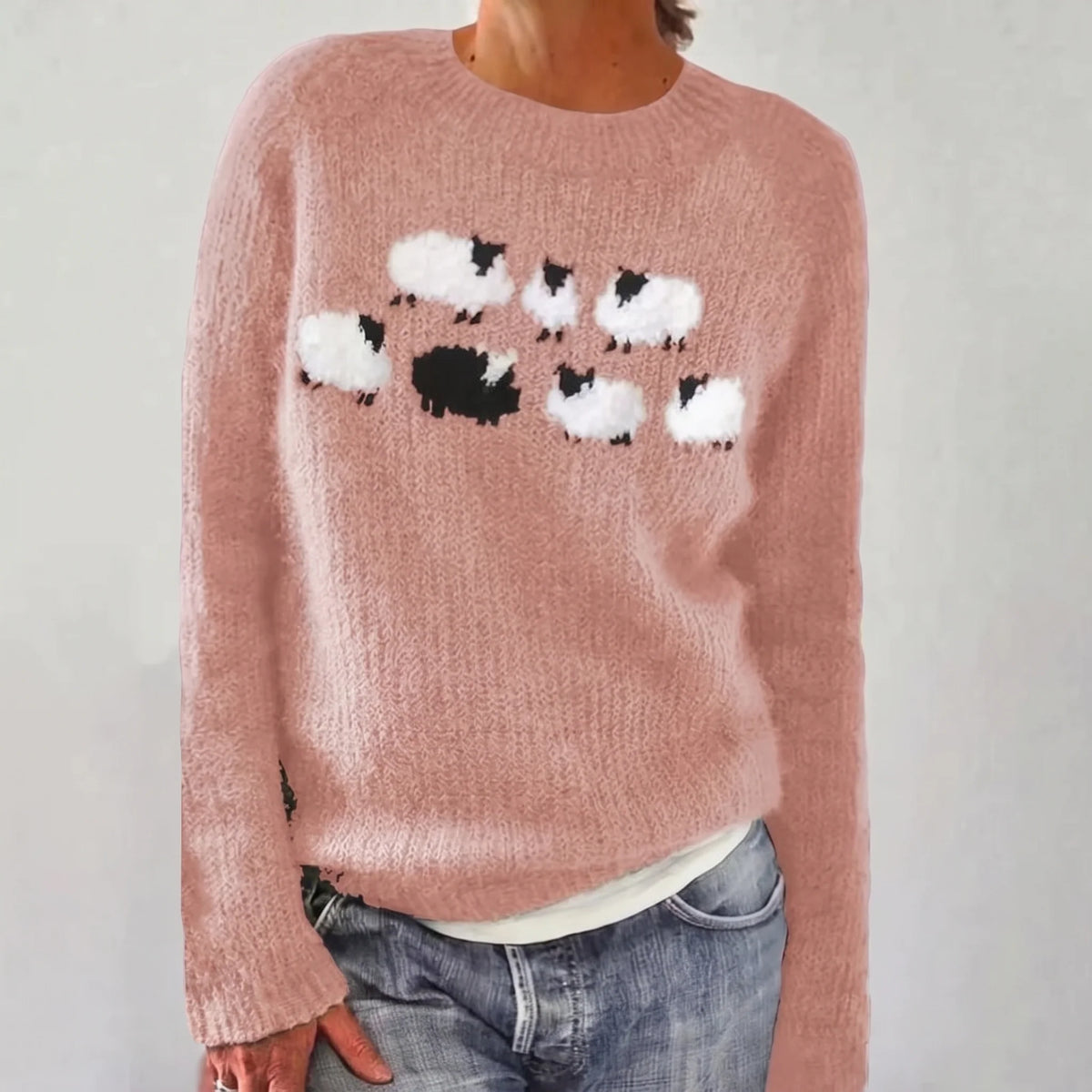 Knitted Sheep Sweater
