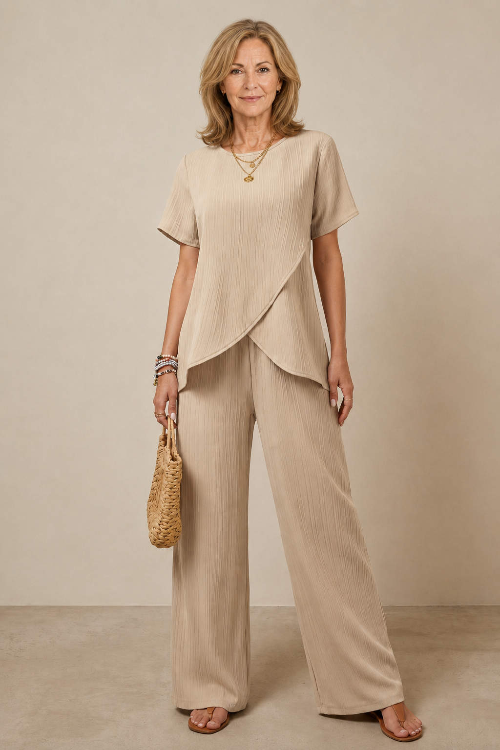 Elegant Soft Two-Piece
