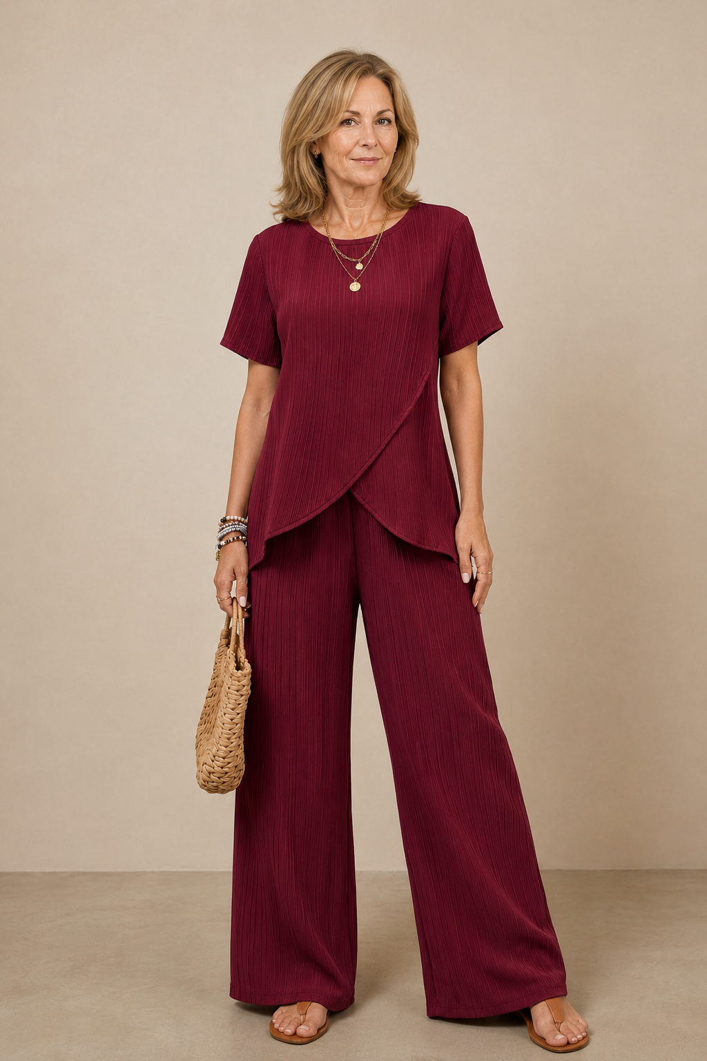 Elegant Soft Two-Piece