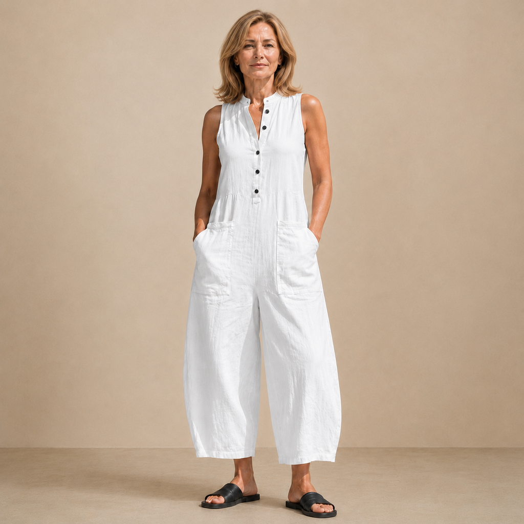 Elegant Sleeveless Jumpsuit