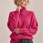 Turtle-Neck Long Sleeve Sweater