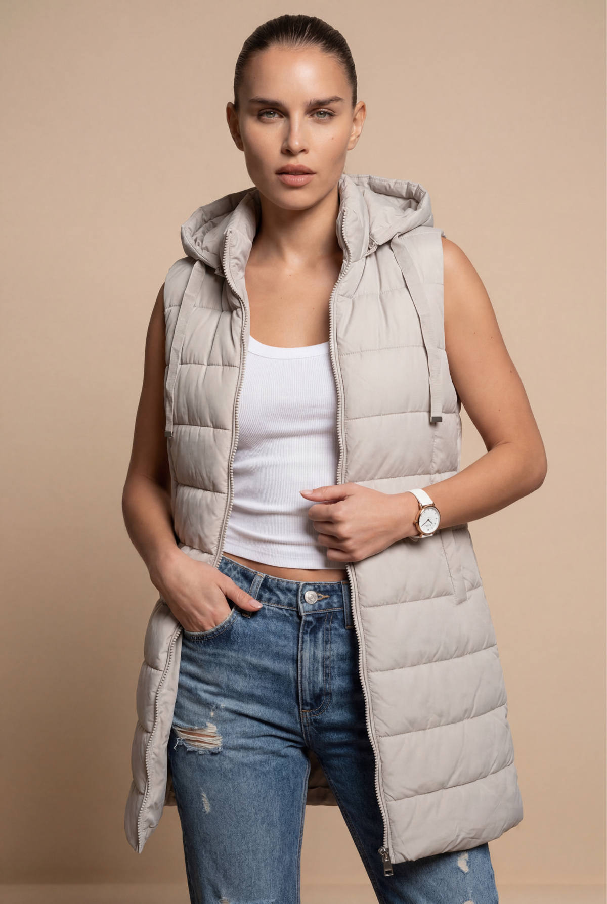 Hood Long Puffer
