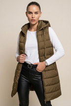 RAIN | Hood Long Puffer