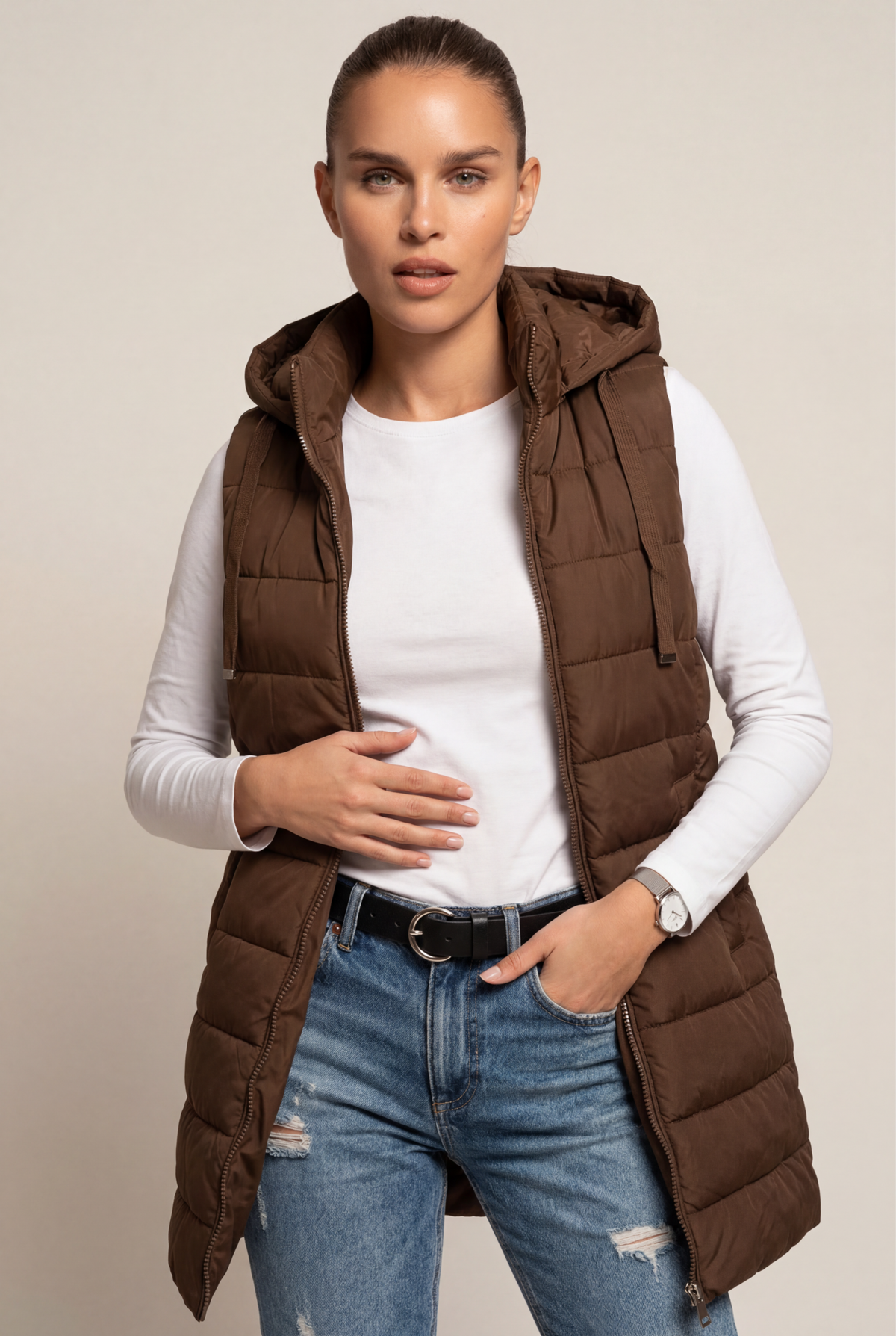 Hood Long Puffer