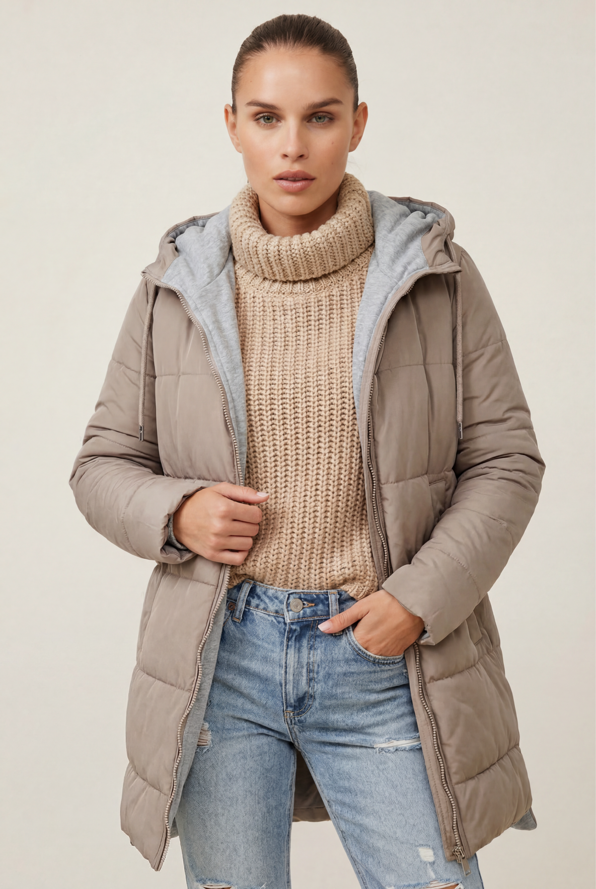 Casual Hooded Puffer
