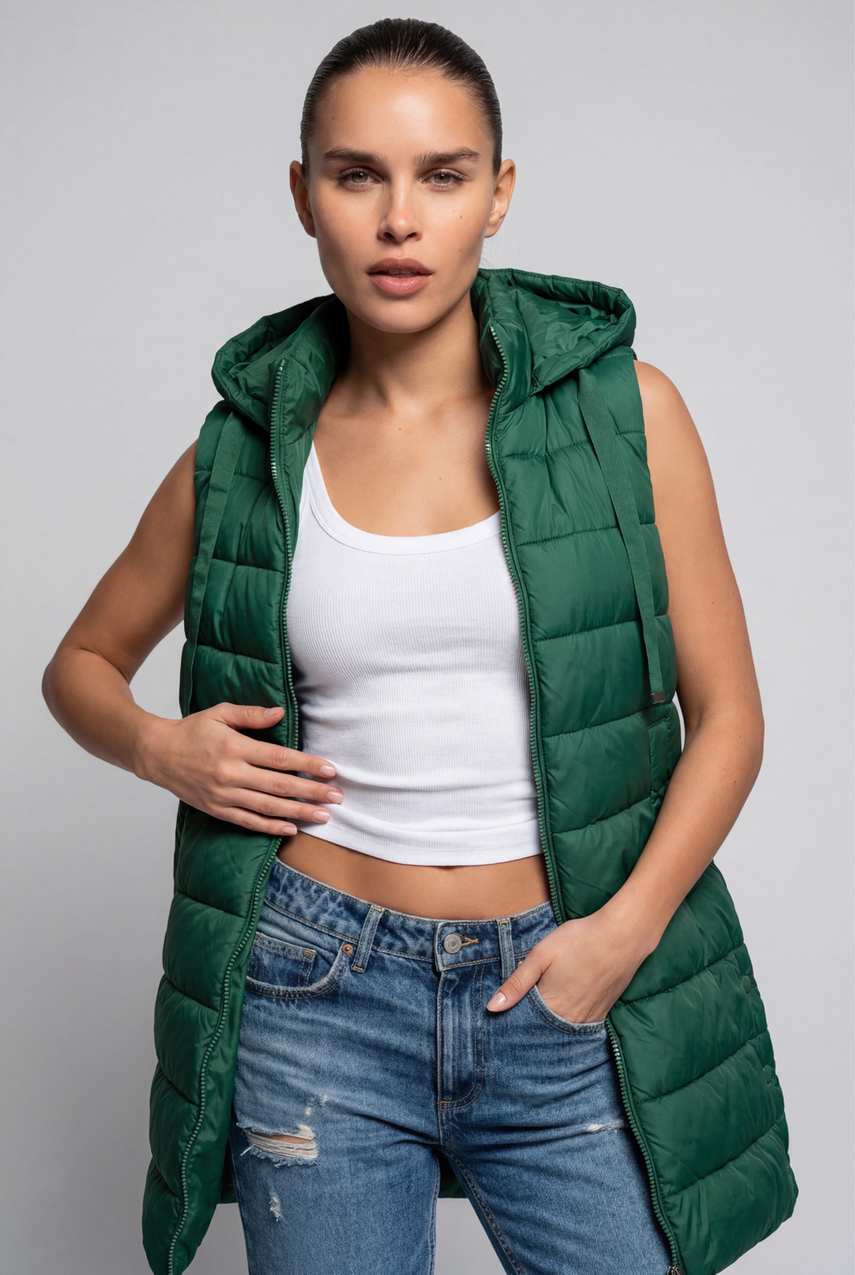 Hood Long Puffer