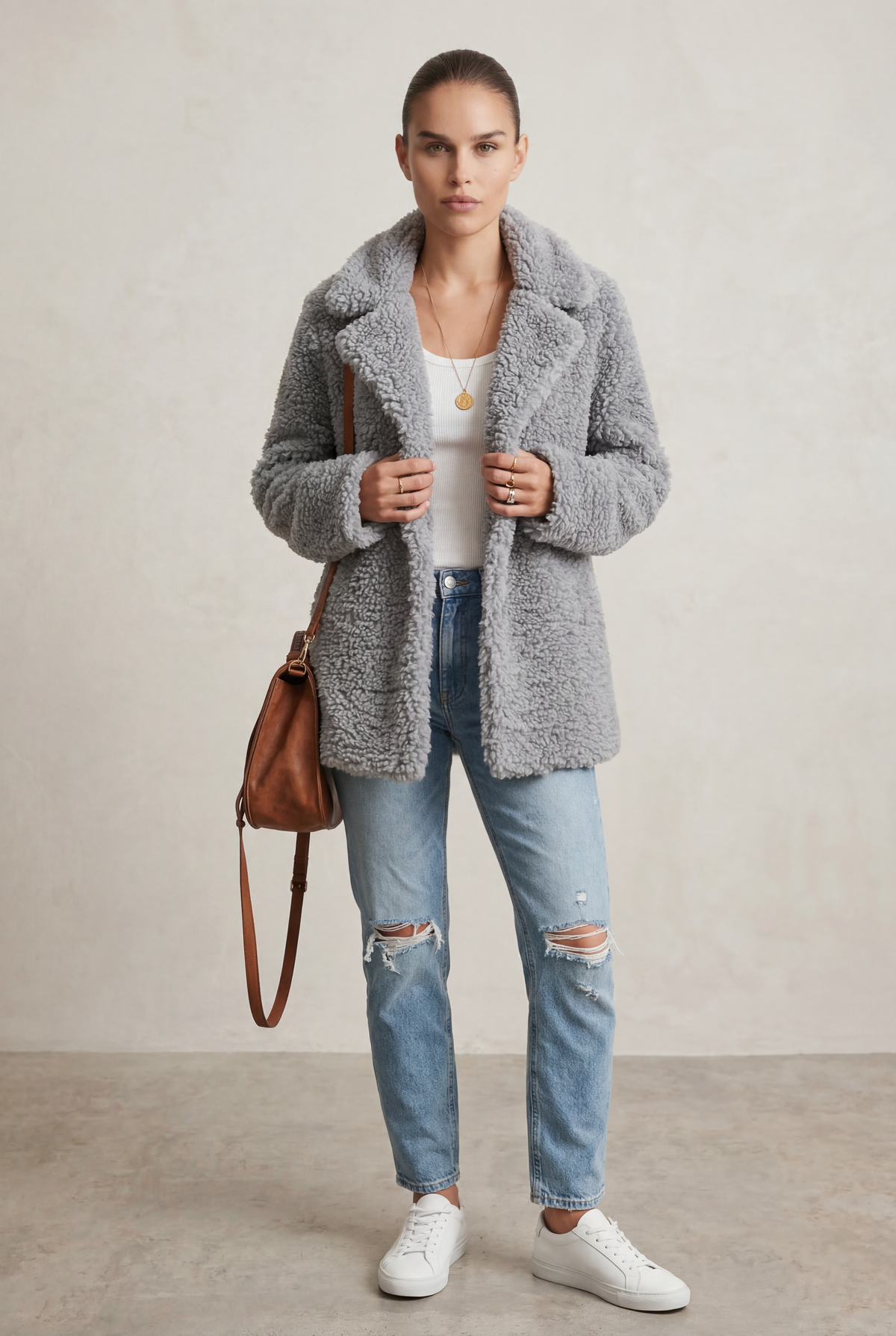 Teddy Knit Cardigan