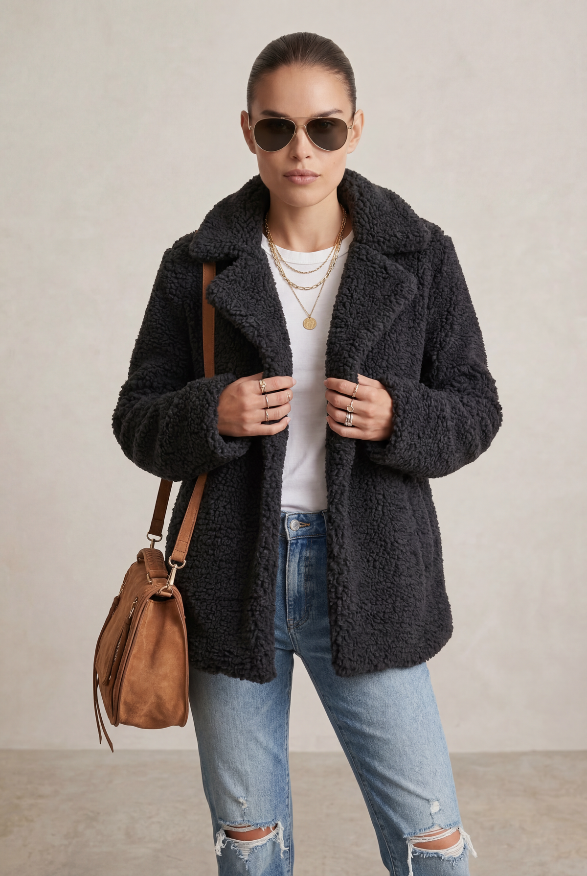 Teddy Knit Cardigan