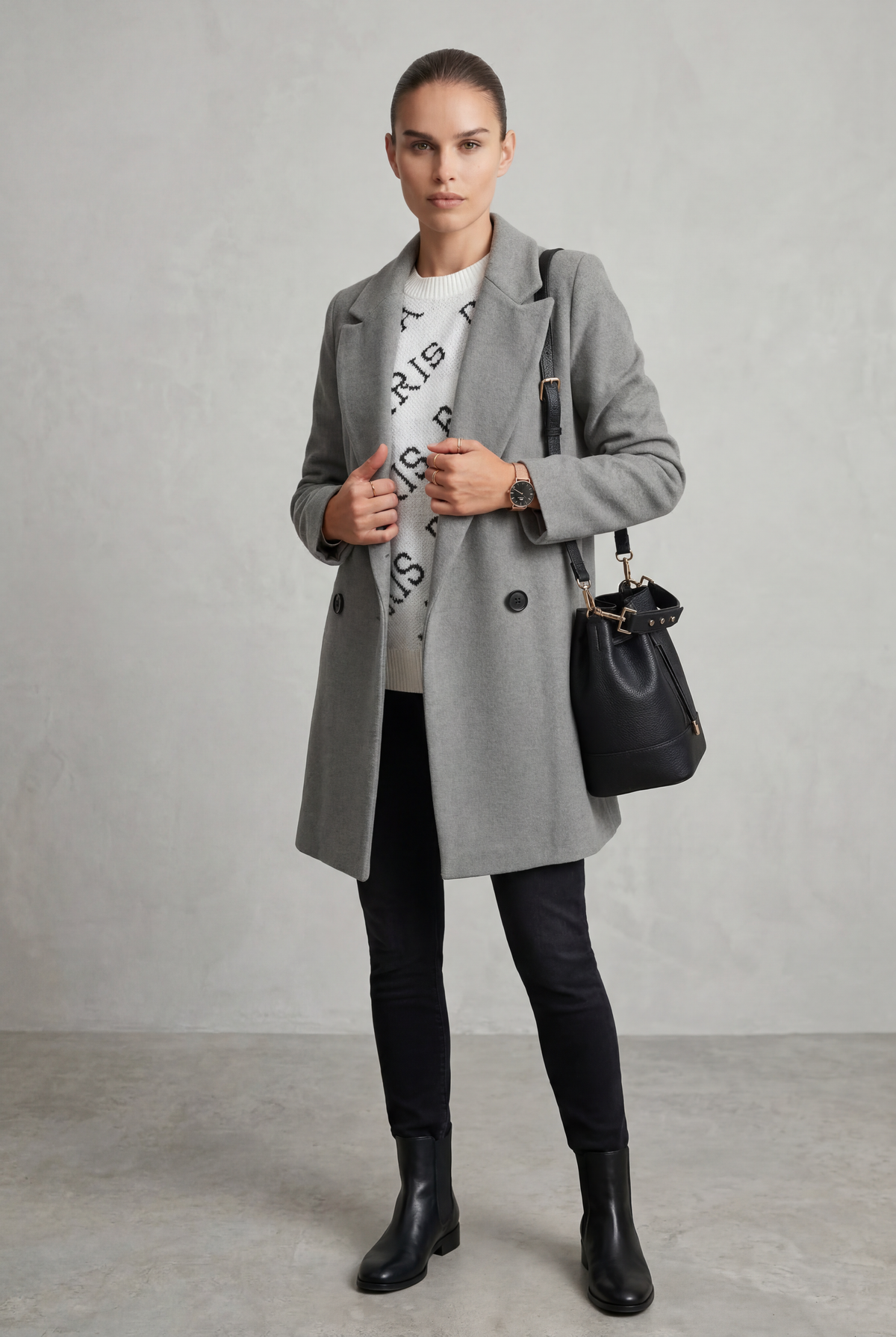 Tailored Wool Coat