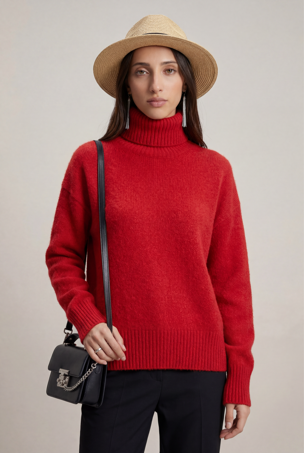 Elowyn | Soft Turtleneck Sweater