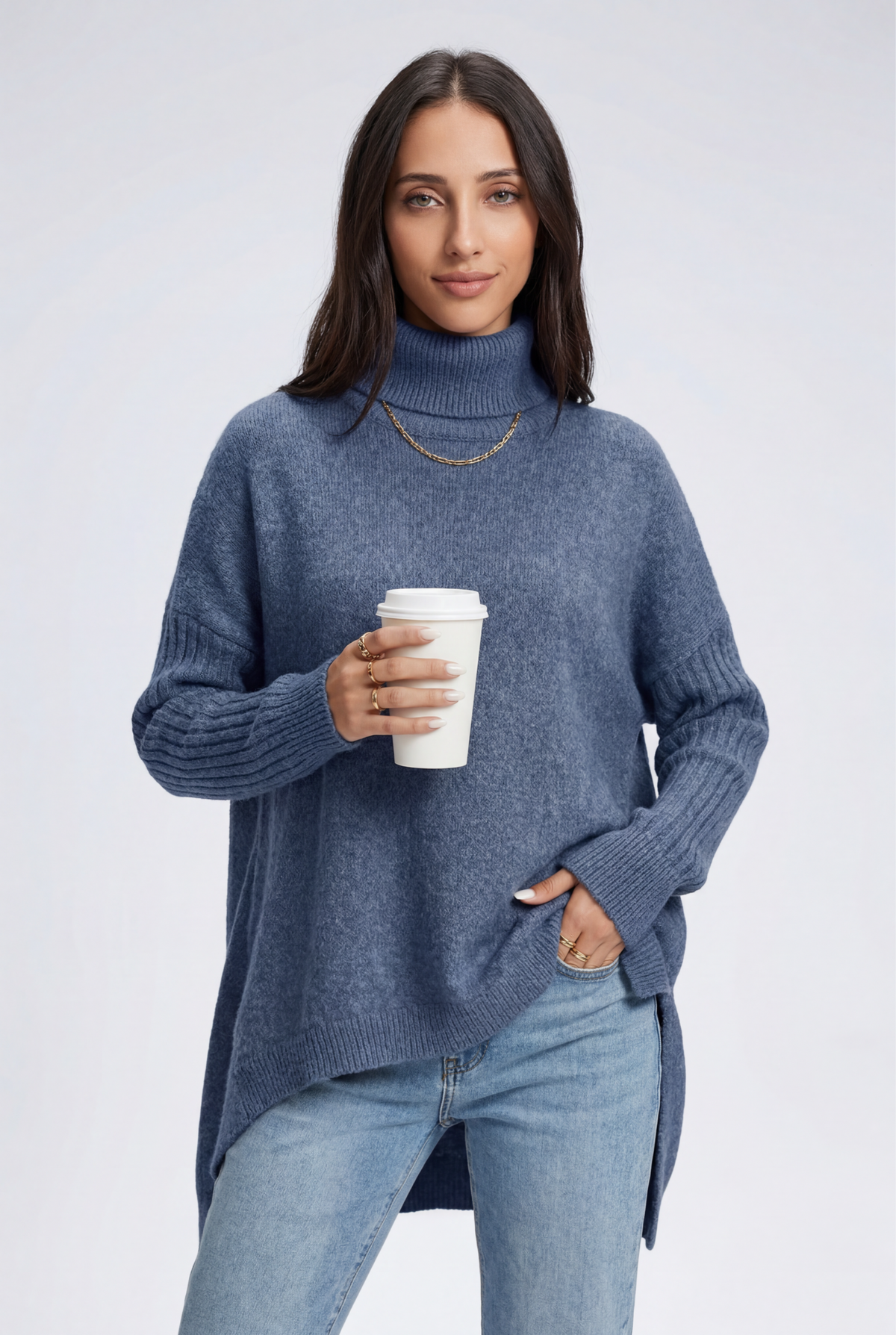 Oversized Turtleneck