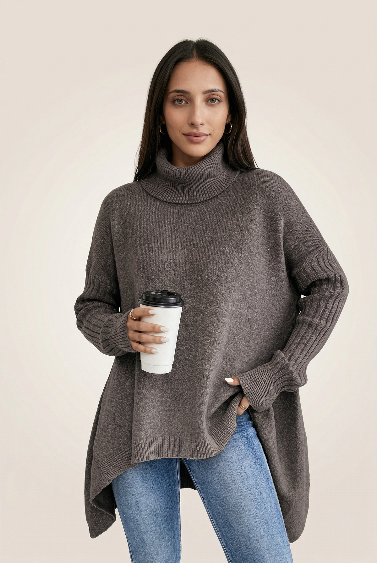 Oversized Turtleneck