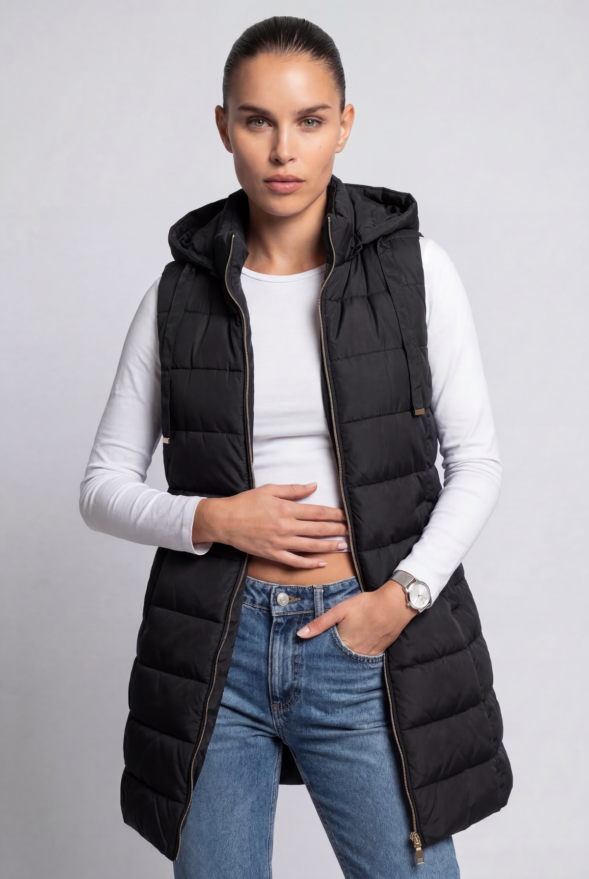 Hood Long Puffer
