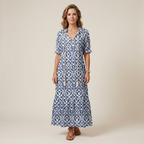 Sofia | Boho Vintage Summer Maxi Dress