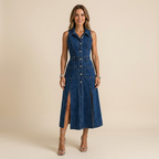 Camille | Open Front Vest Dress
