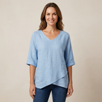 Amèlie | Top Irregular with V-Neck