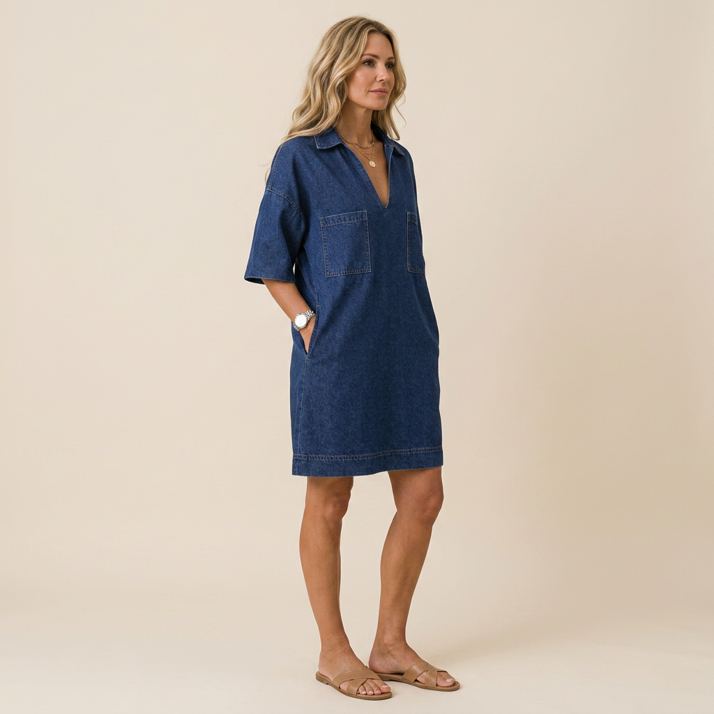 Jade | Casual Denim Dress