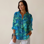 Victoria | Peacock Grace Blouse