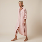 Sunna | Striped Shirt Beach Dress