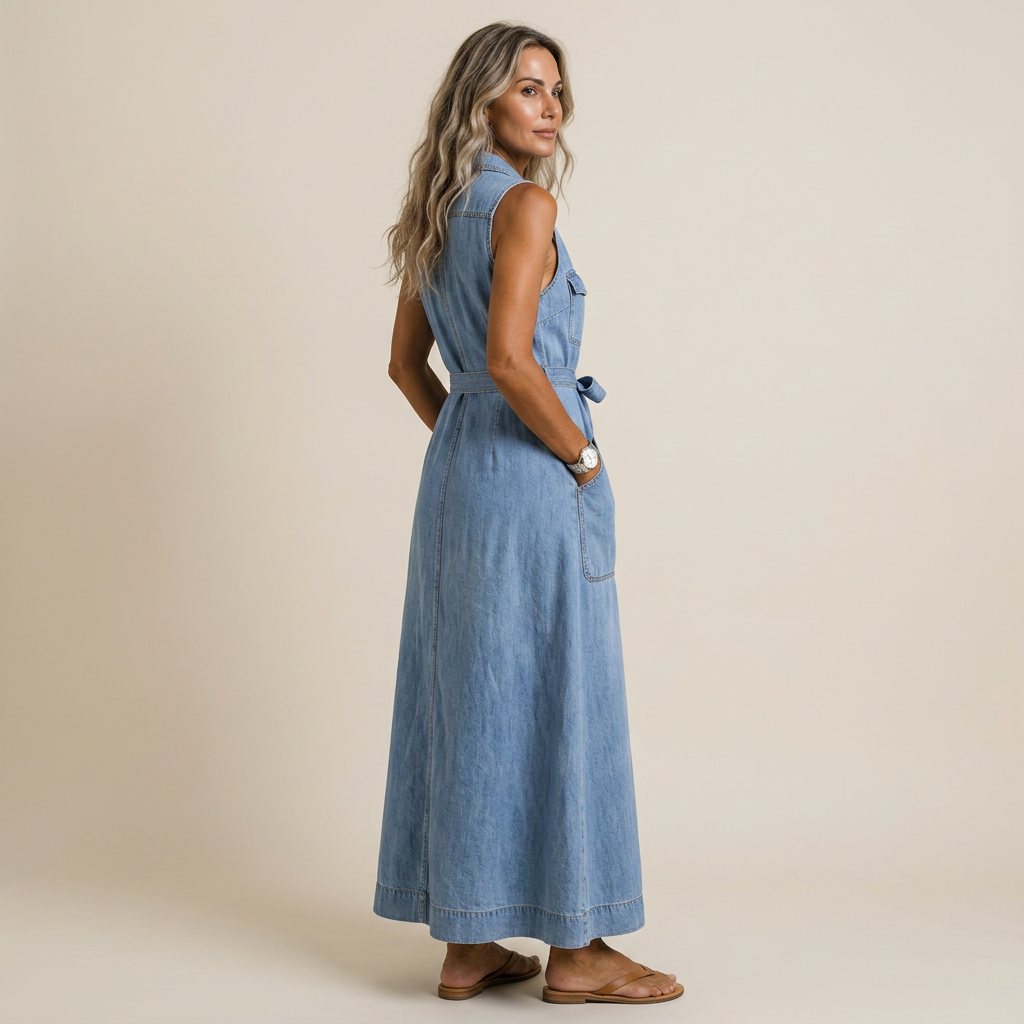 Jill | Denim Dress