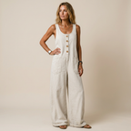 Willy | Vintage Washed Cotton Denim Overalls