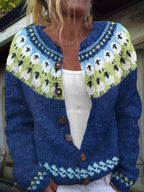 Vintage Icelandic Cardigan