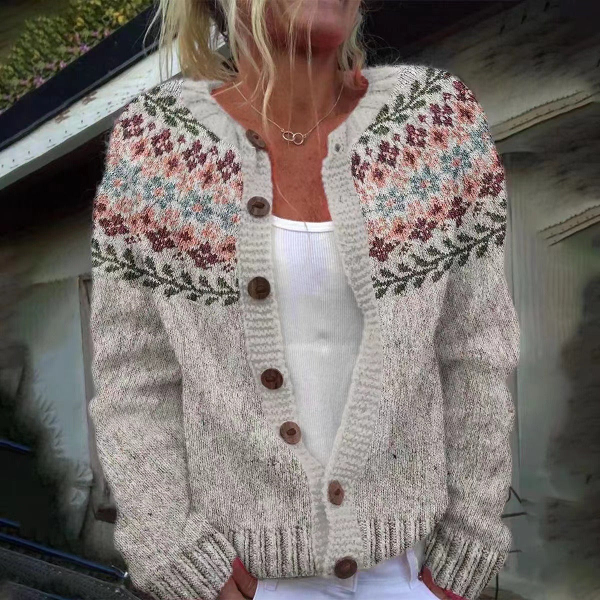 Vintage Icelandic Cardigan