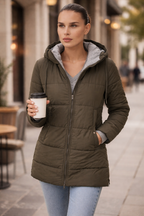YILA | Casual Hooded Puffer