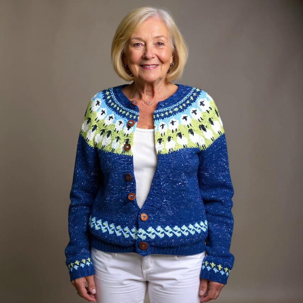 Vintage Icelandic Cardigan
