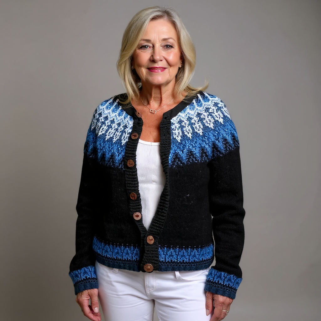 Vintage Icelandic Cardigan