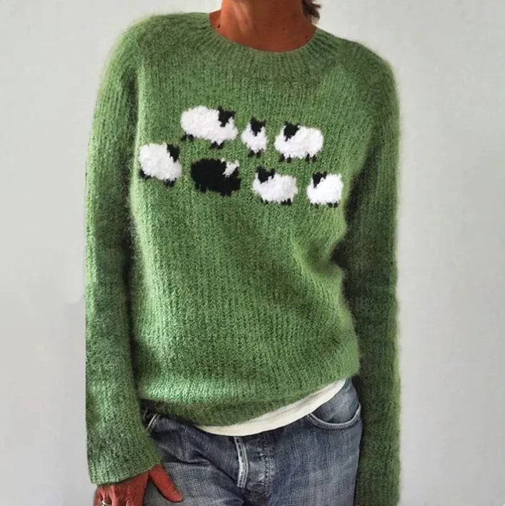Knitted Sheep Sweater
