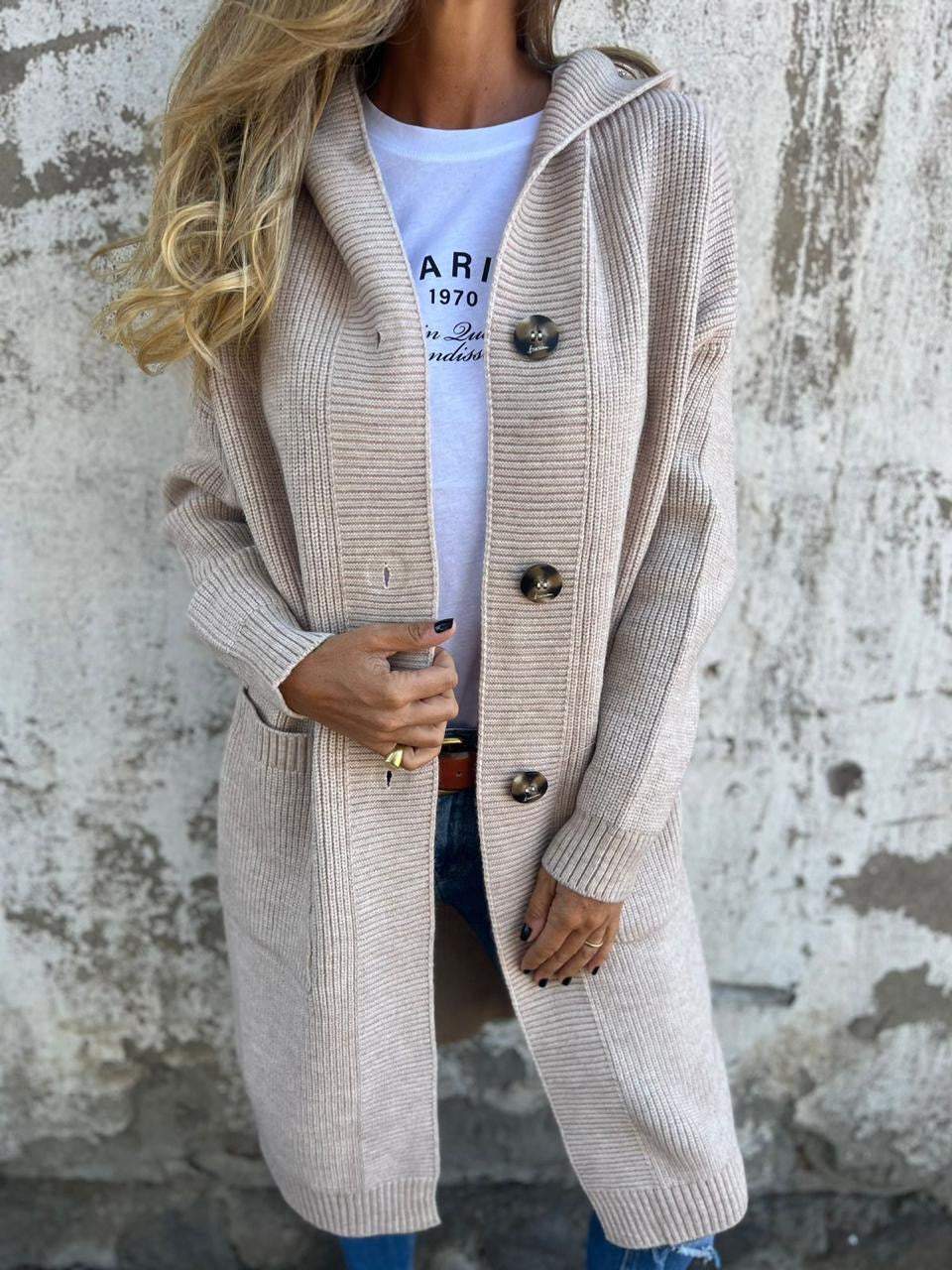 Longline Knitted Jacket