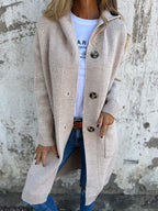 Longline Knitted Jacket