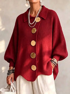 Scalloped Hem Cardigan